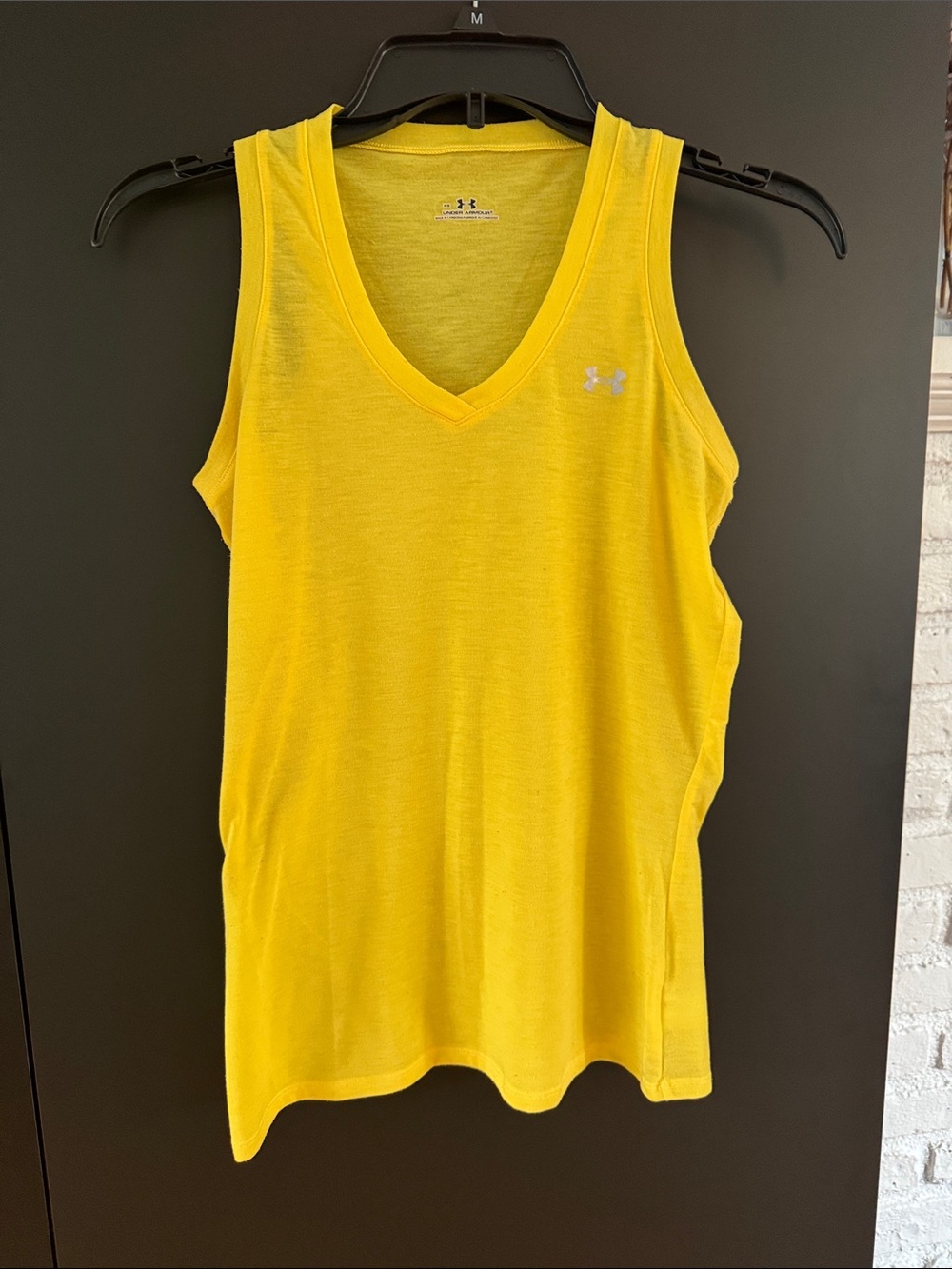 Under Armour Yellow V-Neck Tank